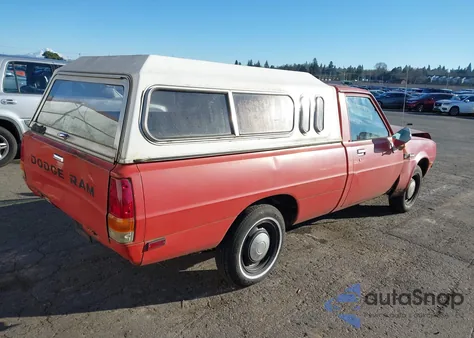 1982 Dodge D50 from USA, damaged, VIN JB7FP2459CY201313